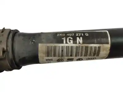 Second-hand car spare part front left transmission for volkswagen caddy ka/kb (2c) 2.0 tdi oem iam references 2k0407271g  