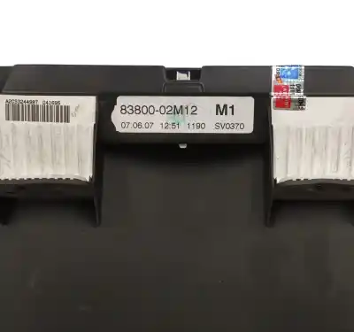 Peça sobressalente para automóvel em segunda mão quadrante por toyota auris 2.0 d-4d cat referências oem iam 8380002m12  a2c53244987