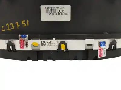 Peça sobressalente para automóvel em segunda mão quadrante por kia stonic (yb) 1.2 cvvt referências oem iam 94003h8160  170725