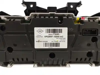 Second-hand car spare part dashboard for renault clio iv 0.9 tce energy oem iam references 248107765r  vpgrrf10849ag
