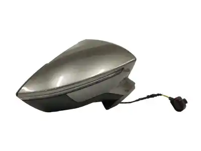 Peça sobressalente para automóvel em segunda mão espelho retrovisor direito por seat leon (5f1) 2.0 tdi referências oem iam  6 cables 