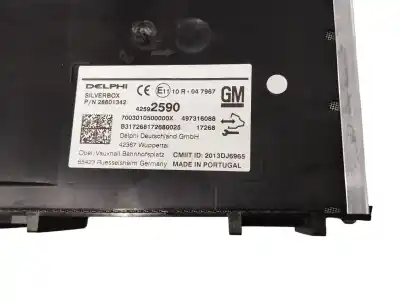 Peça sobressalente para automóvel em segunda mão módulo eletrônico por opel mokka / mokka x (j13) 1.4 (_76) referências oem iam   497316088