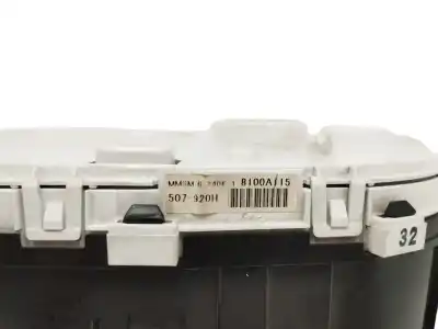 Pezzo di ricambio per auto di seconda mano pannello degli strumenti per mitsubishi outlander ii (cw_w) 2.0 di-d (cw8w) riferimenti oem iam 8100a115 769166220h 507920h