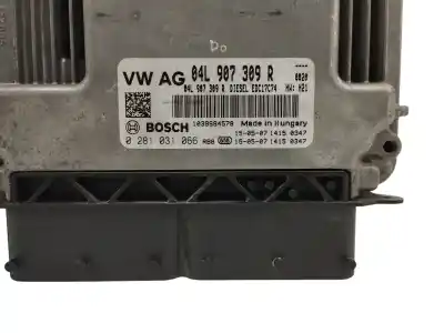 Second-hand car spare part ecu engine control for seat leon (5f1) 2.0 tdi oem iam references 04l907309r  0281031066