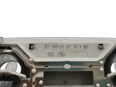 Second-hand car spare part interior light for seat leon (5f1) 2.0 tdi oem iam references 5f0947105r  