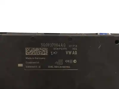 Second-hand car spare part electronic module for seat leon (5f1) 2.0 tdi oem iam references 5q0937084aq 5wk50911e 