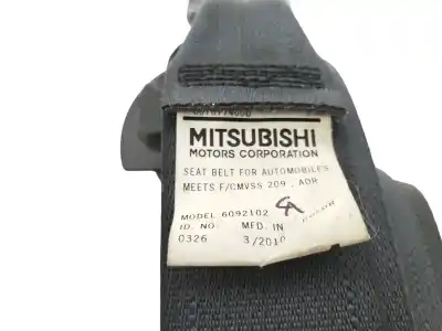 Автозапчасти б/у задний правый ремень безопасности за mitsubishi outlander (cw0) 2.2 di-d cat ссылки oem iam 6092102  