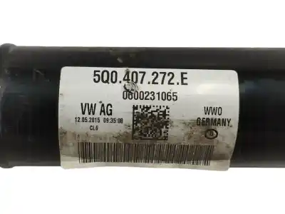 Автозапчасти б/у передняя правая трансмиссия за seat leon (5f1) 2.0 tdi ссылки oem iam 5q0407272e  