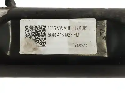 Peça sobressalente para automóvel em segunda mão amortecedor dianteiro esquerdo por seat leon (5f1) 2.0 tdi referências oem iam 5q0413023fm  