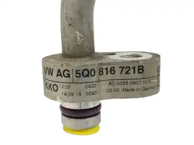 Автозапчасти б/у трубы кондиционирования воздуха за seat leon (5f1) 2.0 tdi ссылки oem iam 5q0816721b  