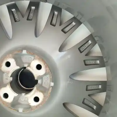 Pièce détachée automobile d'occasion jante pour fiat nuova 500 (150) 1.2 cat références oem iam 51972865 6 , 5jx16h2 et35 4h 4x95 