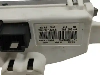 Peça sobressalente para automóvel em segunda mão resistência sofagem chauffage por seat leon (5f1) 2.0 tdi referências oem iam 5q0907521c  