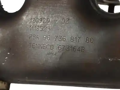 Pezzo di ricambio per auto di seconda mano collettore di scarico per land rover evoque 2.2 td4 cat riferimenti oem iam 9673681780  
