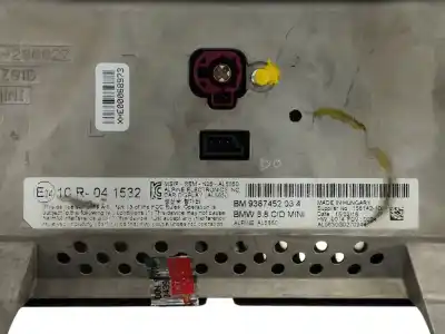 Peça sobressalente para automóvel em segunda mão display gps / multimídia por mini mini (f56) cooper s referências oem iam 9387452  