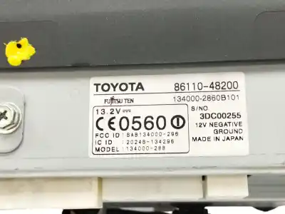 Second-hand car spare part gps navigation system for lexus rx 3.3 v6 24v cat oem iam references 8611048200  
