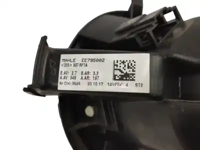 Second-hand car spare part heater blower motor for smart forfour 0.9 turbo cat oem iam references ee795002  