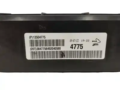 Second-hand car spare part electronic module for chevrolet cruze 2.0 diesel cat oem iam references 13504775  