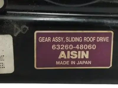 Автозапчасти б/у электродвигатель крыши за lexus rx 300 (mcu35) 3.0 v6 cat ссылки oem iam 6326048060 2331000056 47107110490