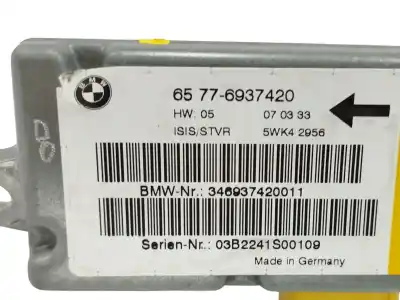 Автозапчасти б/у блок управления подушками безопасности за bmw serie 7 (e65/e66) 730d ссылки oem iam 65776937420  346937420011