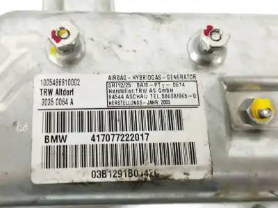 Автозапчасти б/у подушка безопасности задняя правая за bmw serie 7 (e65/e66) 730d ссылки oem iam 417077222017  30350064a