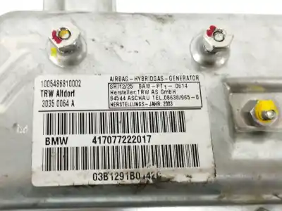 Автозапчасти б/у подушка безопасности задняя правая за bmw 7 (e65, e66, e67) 730 d ссылки oem iam 417077222017  30350064a