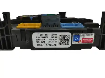 Piesă de schimb auto la mâna a doua panou siguranțe pentru citroen c4 picasso 1.2 12v e-thp / puretech referințe oem iam 9830707780  