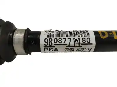 Peça sobressalente para automóvel em segunda mão transmissão dianteira esquerda por citroen c4 picasso 1.2 12v e-thp / puretech referências oem iam 9808771480  