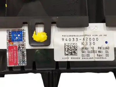 Peça sobressalente para automóvel em segunda mão quadrante por kia cee´d (jd) 1.4 cvvt referências oem iam 94033a200  