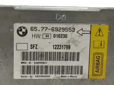 Second-hand car spare part airbag control unit for bmw serie 7 (e65/e66) 730d oem iam references 65776929553  