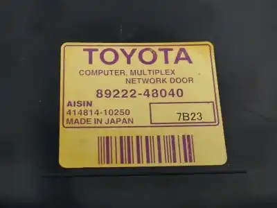 Peça sobressalente para automóvel em segunda mão módulo eletrônico por lexus rx (_u3_) 400h awd (mhu38_) referências oem iam 8922248040  