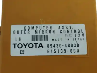 Peça sobressalente para automóvel em segunda mão módulo eletrônico por lexus rx (_u3_) 400h awd (mhu38_) referências oem iam 8943048030  615139000