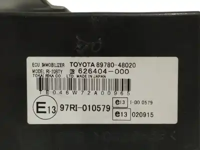 Peça sobressalente para automóvel em segunda mão módulo eletrônico por lexus rx (_u3_) 400h awd (mhu38_) referências oem iam 8978048020  626404000