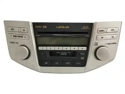 Peça sobressalente para automóvel em segunda mão sistema de áudio / rádio cd por lexus rx (_u3_) 400h awd (mhu38_) referências oem iam 8612048a60