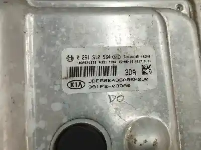 Second-hand car spare part ecu engine control for kia cee´d (jd) 1.4 cvvt oem iam references 391f203da0  0261s12964