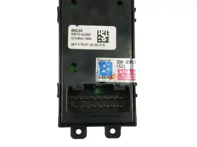 Автозапчасти б/у выключатель левого переднего окна за kia cee´d (jd) 1.4 cvvt ссылки oem iam 93570a2300  