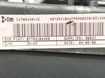 Автозапчастина б/у передня ліва подушка безопасности для fiat grande punto (199) 1.3 16v jtd cat посилання на oem iam 07354104460  