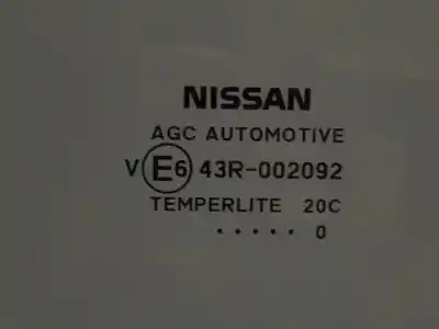 Автозапчастина б/у вікно задне ліве для nissan qashqai ii suv (j11, j11_) 1.5 dci посилання на oem iam   