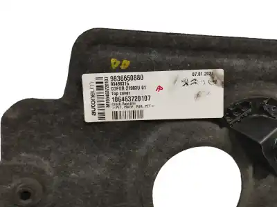 Pezzo di ricambio per auto di seconda mano coperchio motore per citroen c3 1.5 blue-hdi fap riferimenti oem iam 9836650880  