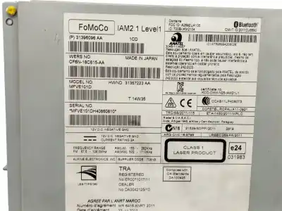 Peça sobressalente para automóvel em segunda mão sistema de áudio / rádio cd por volvo v40 1.6 diesel cat referências oem iam 31396096  31357223
