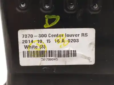 Pezzo di ricambio per auto di seconda mano griglia di aerazione per volvo v40 fastback (525) d2 riferimenti oem iam 30780845  