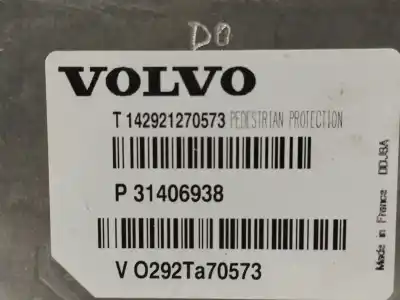 Second-hand car spare part airbag control unit for volvo v40 1.6 diesel cat oem iam references 31406938  