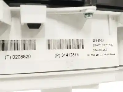 Peça sobressalente para automóvel em segunda mão quadrante por volvo v40 1.6 diesel cat referências oem iam 31412873  299900u