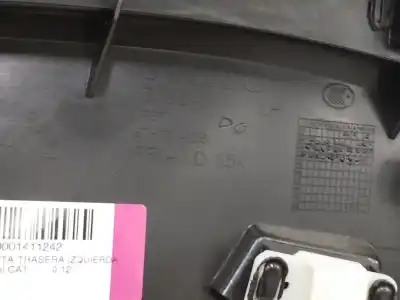 Peça sobressalente para automóvel em segunda mão forra / revestimento da porta traseira esquerda por volvo v40 fastback (525) d2 referências oem iam 1319940  