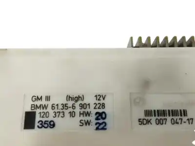 İkinci el araba yedek parçası elektronik modül için bmw serie 5 berlina (e39) 3.0 24v turbodiesel cat oem iam referansları 61356901228  5dk00704717