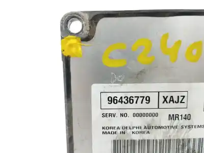 Second-hand car spare part ecu engine control for chevrolet kalos 1.4 sr oem iam references 96436779  