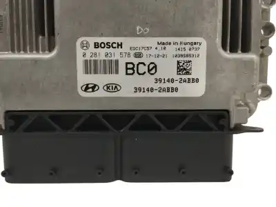Second-hand car spare part ecu engine control for hyundai i30 fastback tecno oem iam references 391402abb0  0281031578