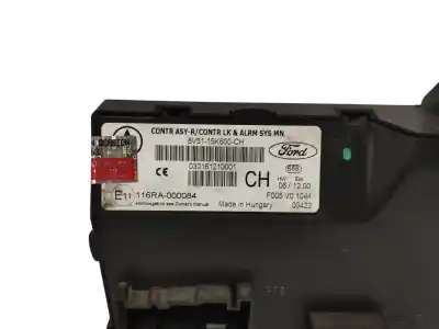 İkinci el araba yedek parçası elektronik modül için ford fiesta vi (cb1, ccn) 1.25 oem iam referansları 8v5115k600ch  