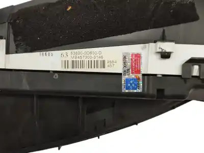 Second-hand car spare part dashboard for toyota yaris (ksp9/scp9/nlp9) 1.4 turbodiesel cat oem iam references 838000d630d  mb4573003146