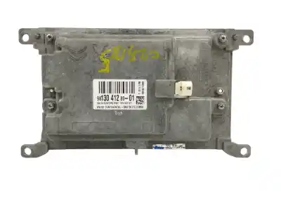 Second-hand car spare part multifunction display for citroen jumpy fugón 2.0 blue-hdi fap oem iam references 9813041280  a2c96215901