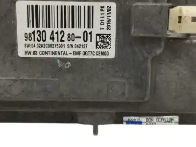 Second-hand car spare part multifunction display for citroen jumpy fugón 2.0 blue-hdi fap oem iam references 9813041280  a2c96215901